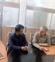 دیدار مهندس دریجانی سرپرست کلینیک ویژه تخصصی و فوق تخصصی الزهرا(س) با رئیس بیمه سلامت شهرستان بم